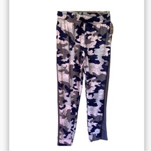 Roudelain pj joggers medium set‎ of 2 soft lightweight blue gray camo